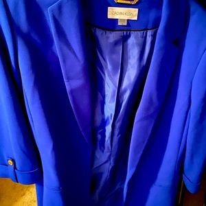Calvin Klein royal blue woman’s suit